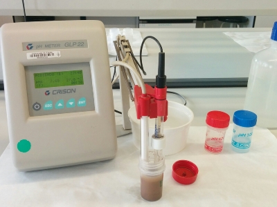 Analysis of soil, water, plant material and organic waste 0